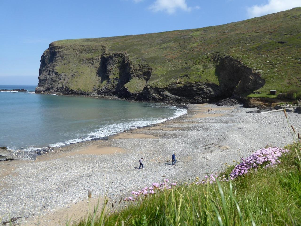 Crackington Haven Lower Tresmorn Farmhouse المظهر الخارجي الصورة